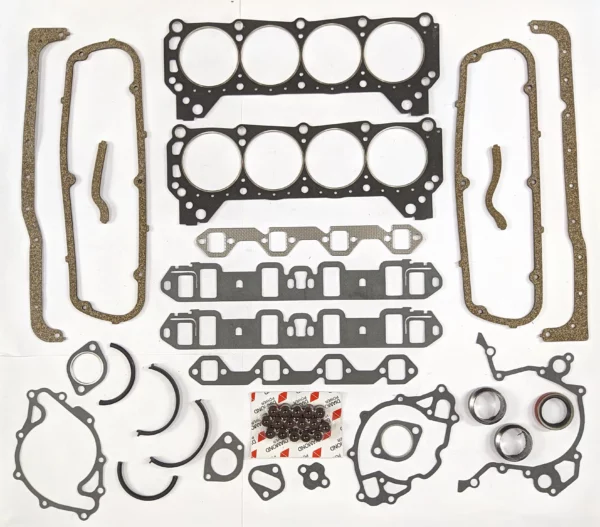 KIT DE EMPACADURA FS360 BRONCO,SERIES E,F,EXPLORER,FAIRLANE,GRANADA,LTD,MUSTANG 68-87