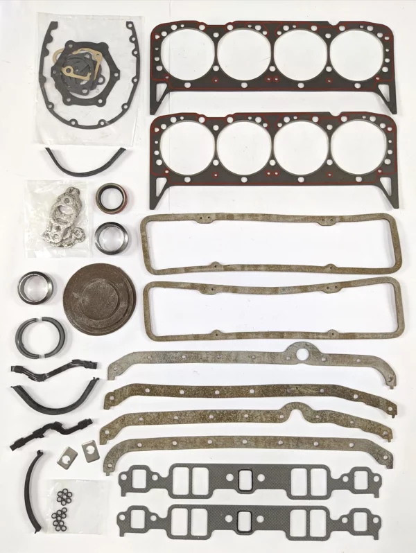 KIT DE EMPACADURA FS150-3 GM BELAIR, BISCAYNE, BLAZER, SERIES C, G, K, P, R, V, BROOKWOOD, CAMARO, CAPRICE,
CHEVY II, EL CAMINO, IMP